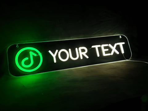 Custom Neon TikTok