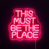 This Must Be The Place Neon Væglampe