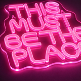 This Must Be The Place Neon Væglampe