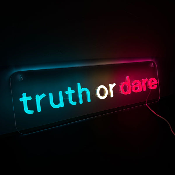 Truth or Dare Neon Væglampe