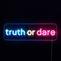 Truth or Dare Neon Væglampe