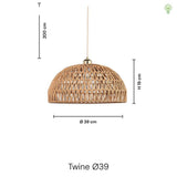 Twine Pendel Ø39