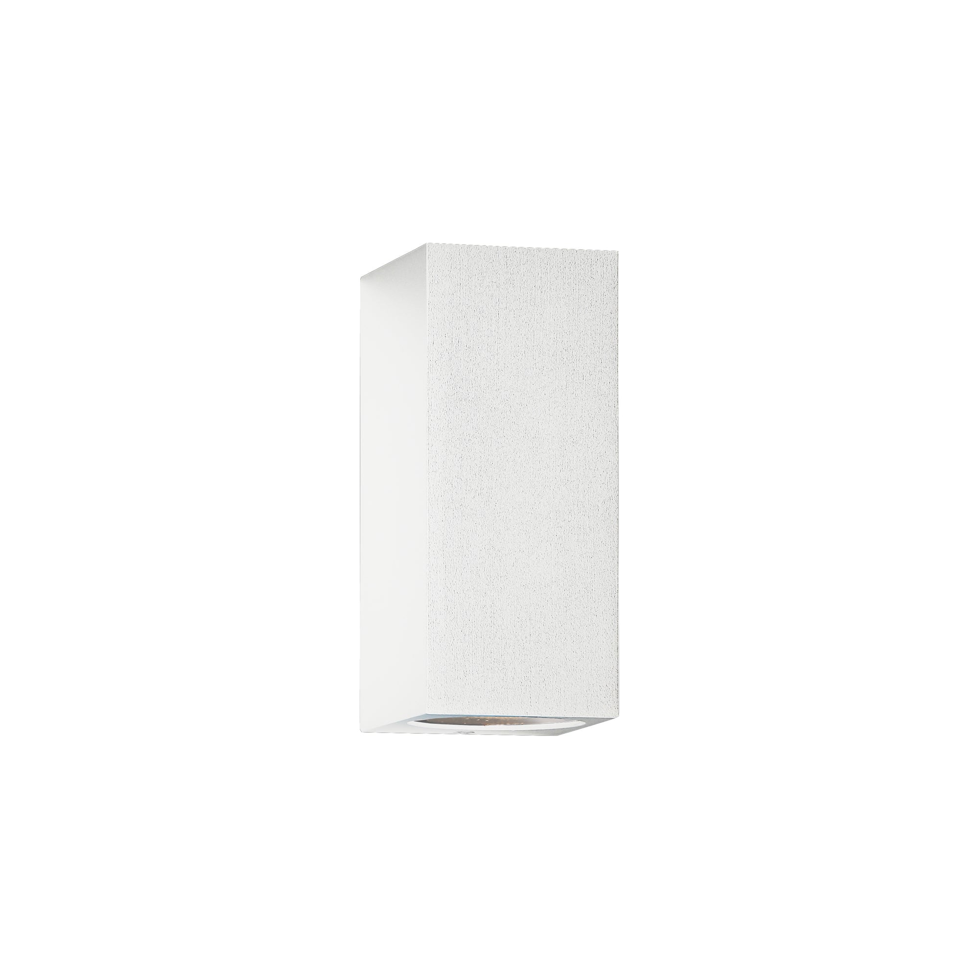 Up/Down Square Udendørs GU10 Væglampe Hvid