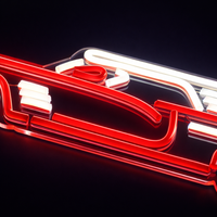 Vintage Car Neon Væglampe