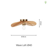 Wave Loftlampe Ø40-Nordic Seasons-OutletLamper.dk