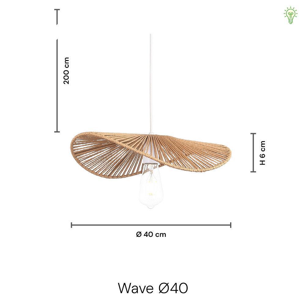 Wave Pendel Ø40