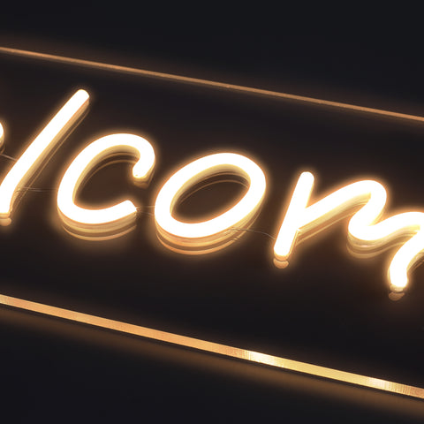 Welcome Neon Væglampe