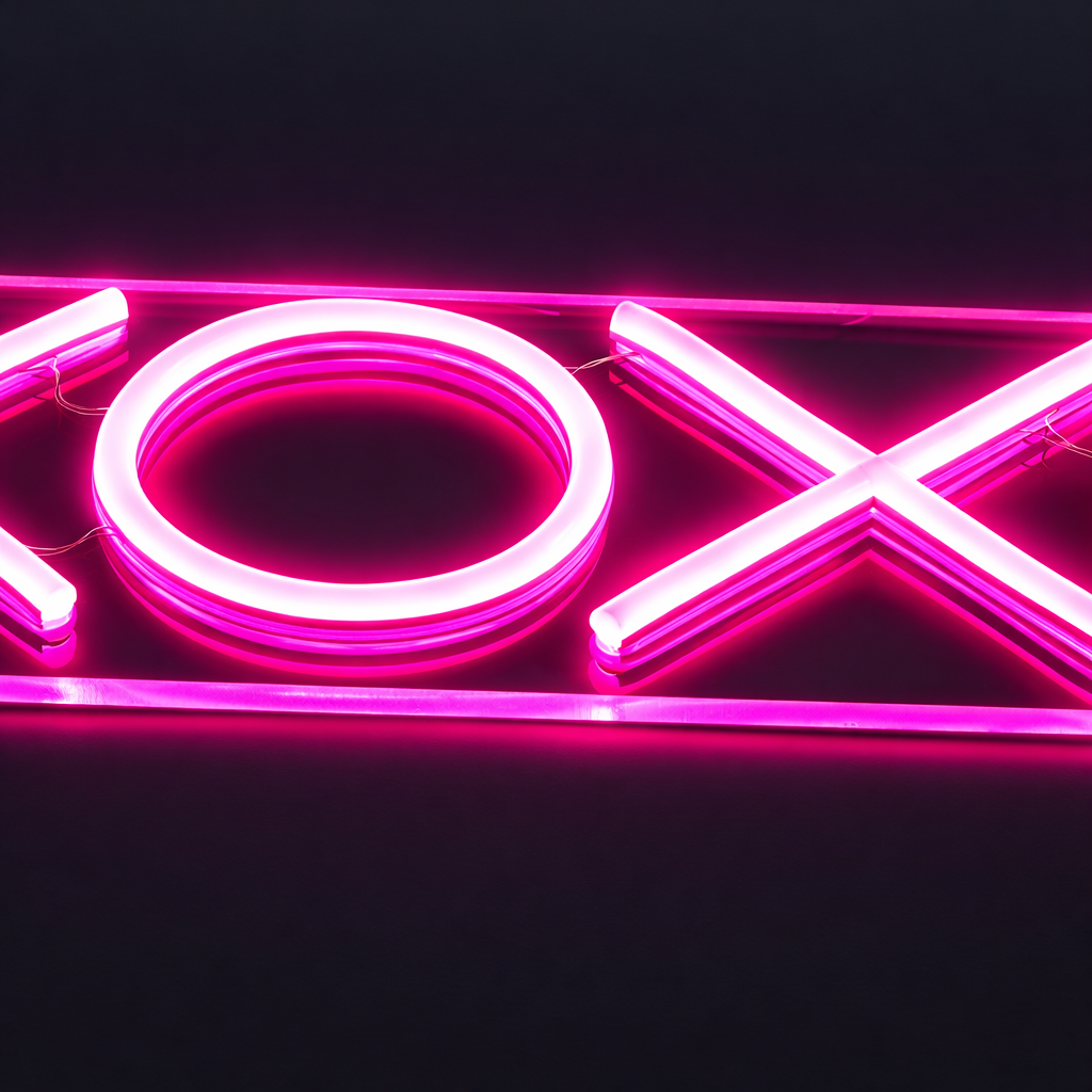 XOXO Neon Væglampe