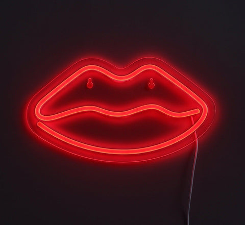 Kiss Neon Væglampe