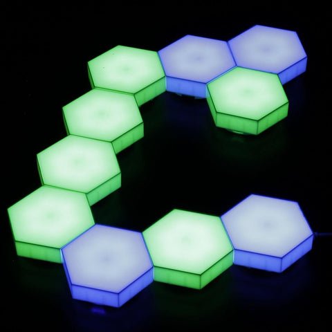 Hexagon LED 5-Set Touch/Remote