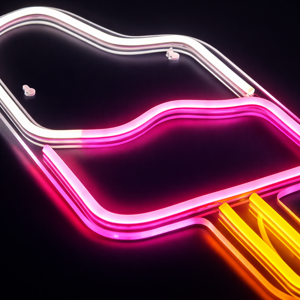 Ice Cream Neon Væglampe