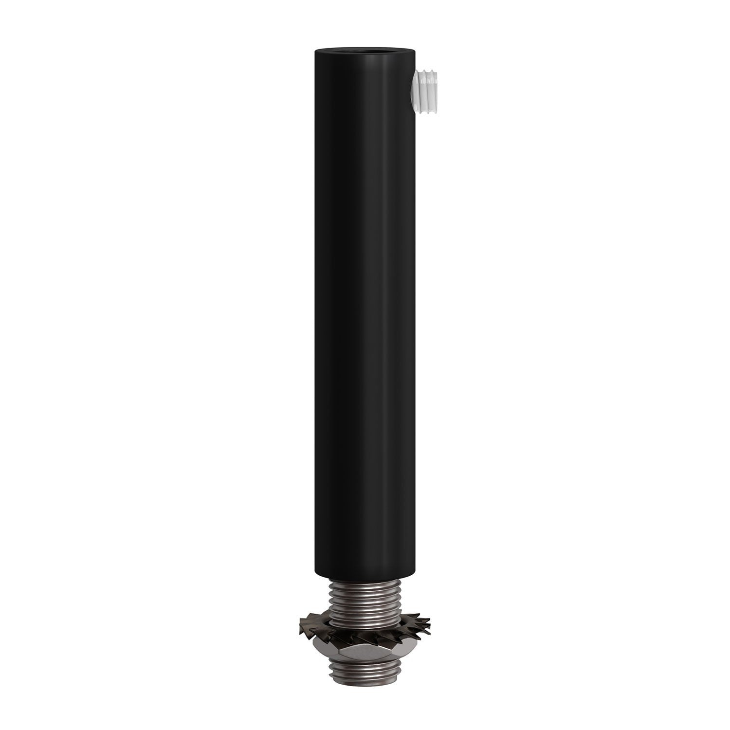 Cylinder Kabelklemme Metal 7 cm - Sort