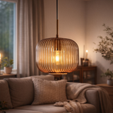 Gavino Pendel Amber-ITALUX-OutletLamper.dk