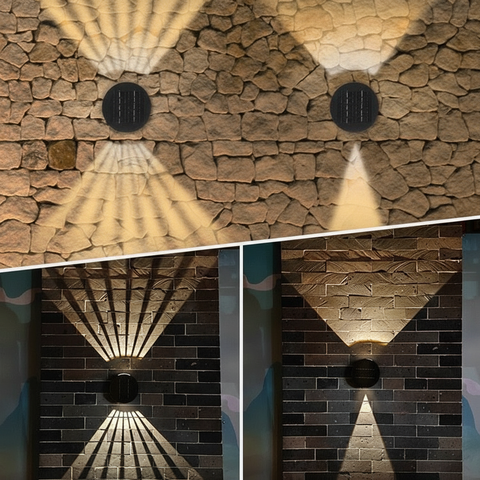 Expanded solar wall lamp image