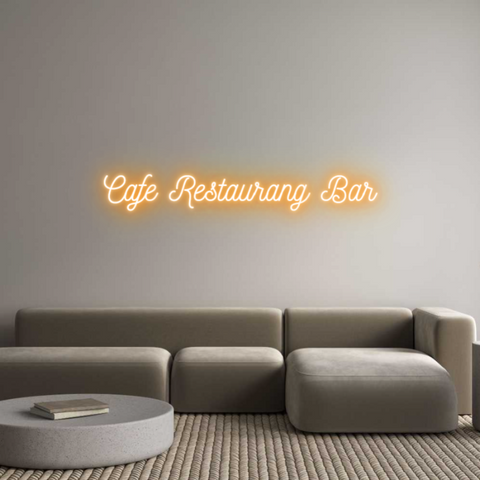 Custom Neon: Cafe Restaura...