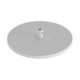 Roset Til 1 Lampe Ø12 Mat Hvid Smal-Creative Cables-OutletLamper.dk