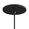 Roset Til 1 Lampe Ø12 Mat Sort Smal