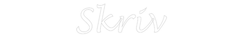Custom Neon: Skriv