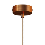 Creative Cables Tube Pendel Kobber/Wood
