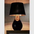 Lacrima Bordlampe Sort/Guld