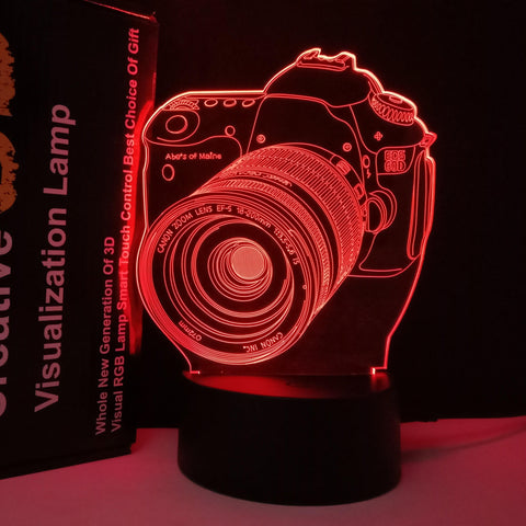 Lightish Camera 3D Bordlampe