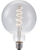 E27 Globe Spiral G125 190Lm Dæmpbar Klar