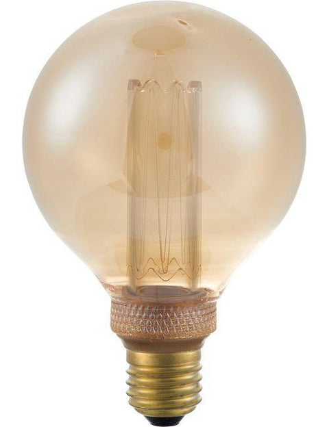 LED Vintage Globe Amber G95 Dæmpbar (E27)