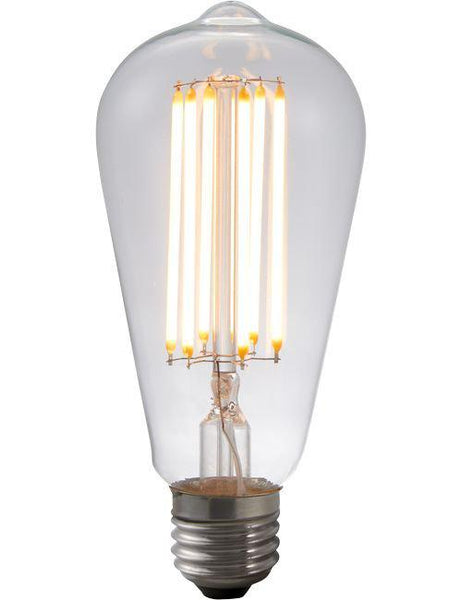 LED E27 Rustika ST64 470Lm 6.5W Dæmpbar Klar