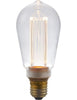 LED Klar Rustika ST64 140lm Dæmpbar (E27)