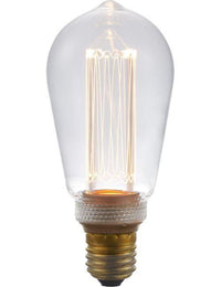 LED Klar Rustika ST64 140lm Dæmpbar (E27)