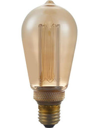 LED Vintage Rustika ST64 120lm Dæmpbar (E27)
