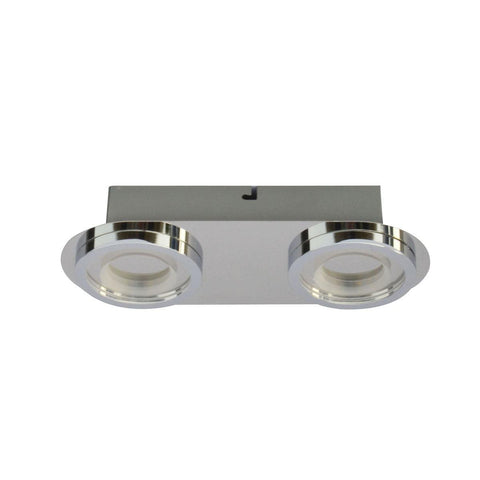 Aurore LED 2-Spot Loftlampe Krom