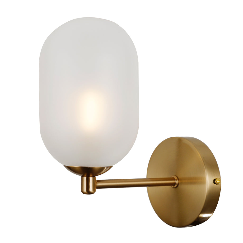 Perano Væglampe Messing/Opal