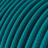 Stofledning Bomuld Cerulean Blå