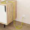 Stofledning Viskose Fluo Gul