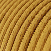 Stofledning Viskose Mustard