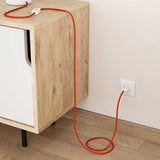 Snoet Stofledning Viskose Orange