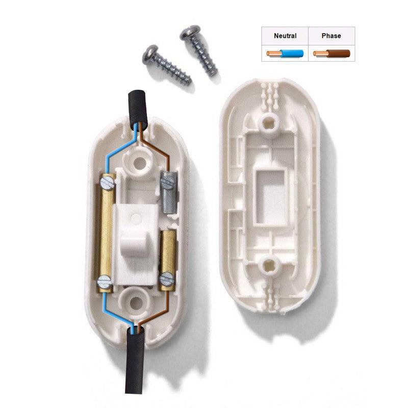 Slider Kontakt Hvid