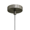 Mini Roset Til 1 Lampe Ø8.3 Børstet Krom