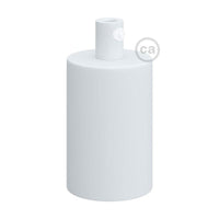 E27 Cylinder Fatnings Kit Mat Hvid
