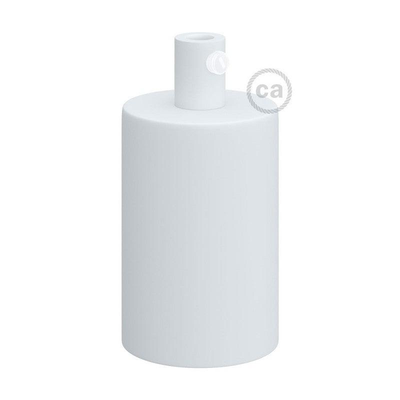 E27 Cylinder Fatnings Kit Mat Hvid