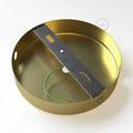 Roset Til 1 Lampe Ø12 Klar Messing