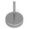 Roset til 1 Lampe m. 15cm Stilk Krom