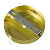 Roset til 1 Lampe m. 7cm Stilk Messing