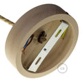 Roset Til 1 Lampe Ø12 Træ
