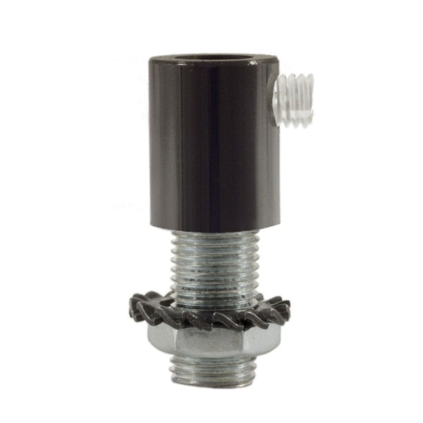 Cylinder Kabelklemme Klar Sort