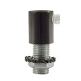 Cylinder Kabelklemme Klar Sort