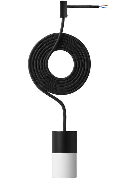 Nielsen Light P8 Fatningssæt Sort/Hvid