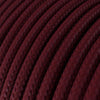 Stofledning Viskose Bordeaux