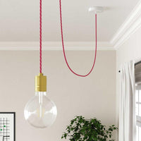 Snoet Stofledning Viskose Fuchsia